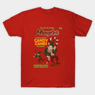 Mangler Elves Candy Canes T-Shirt